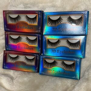 6 set of 3D Eyelashes
